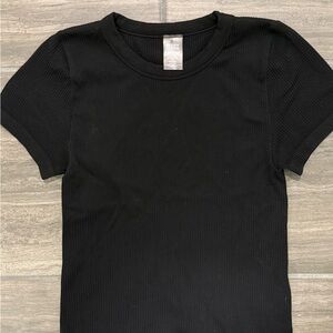 Sunday Best Black Seamless Top